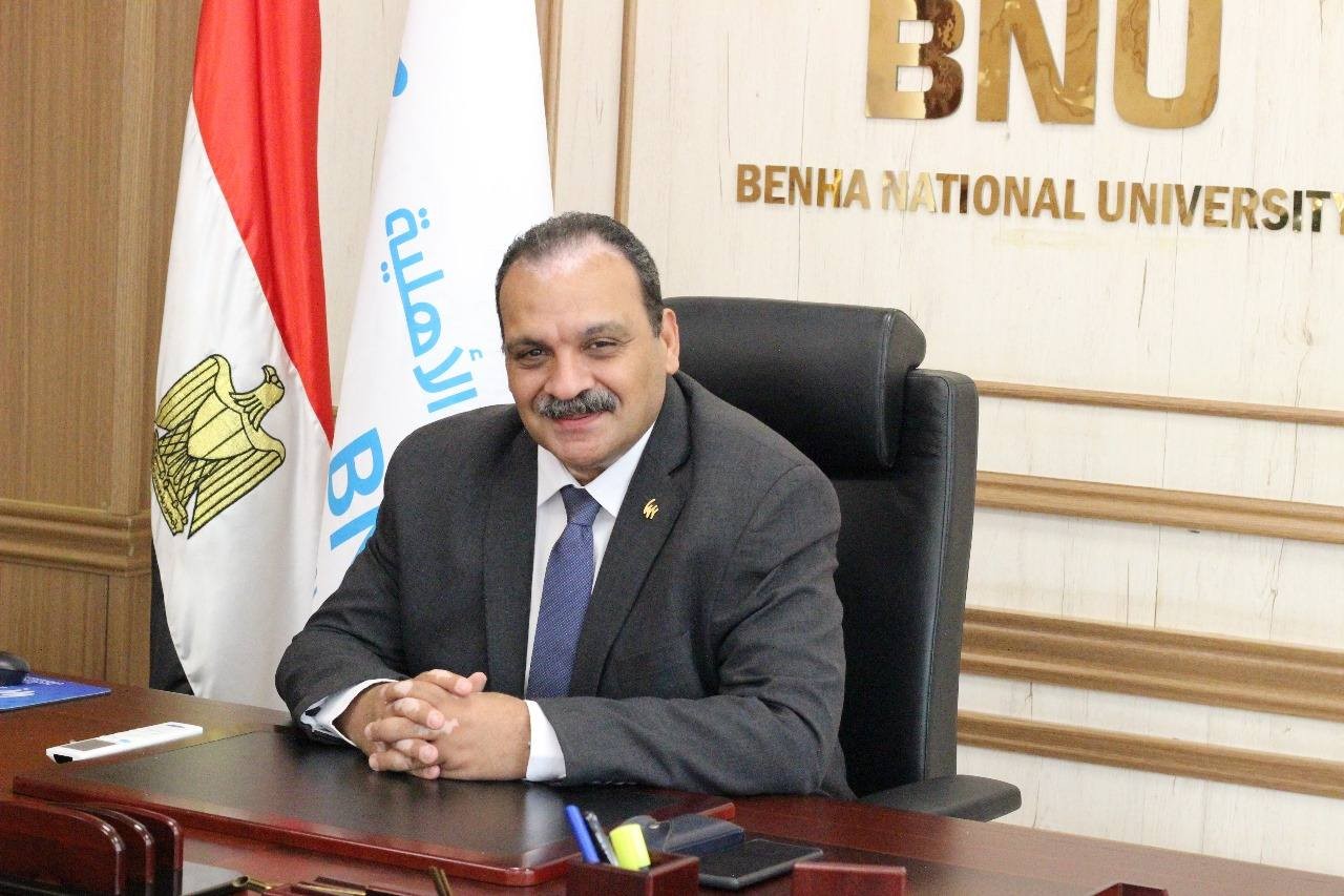تجديد تعيين “تامر سمير” رئيسا لجامعة بنها الأهلية و"المغربى" نائبا للشئون الأكاديمية و"الدش" نائبا للعلاقات الدولية و"شكل" نائبا للتوظيف والخريجين والإبتكار