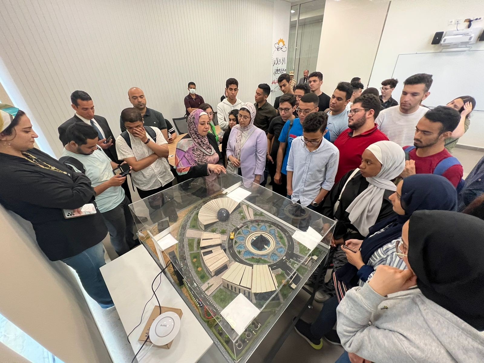 Engineering Students Visit National Projects in the New Administrative Capital