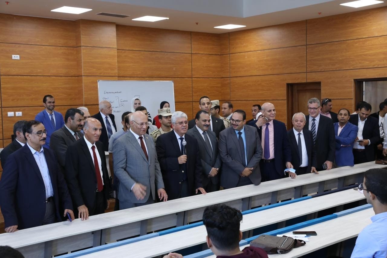 The Minister of Higher Education Inspects Benha National University and Ensures the Regularity of Studies